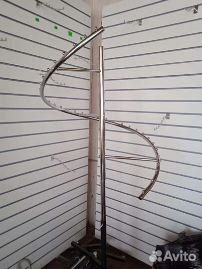 Вешалка напольная спираль