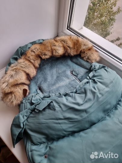 Зимний конверт в коляску