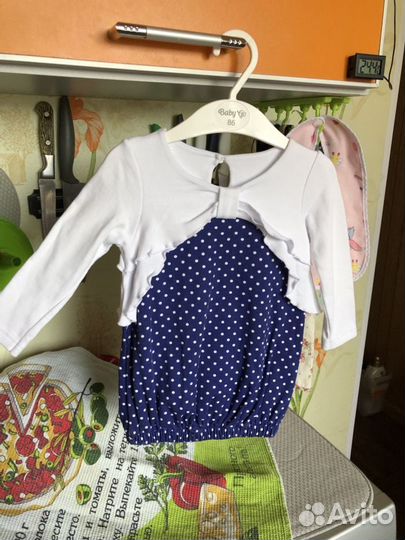 Платье для девочки 86 размер