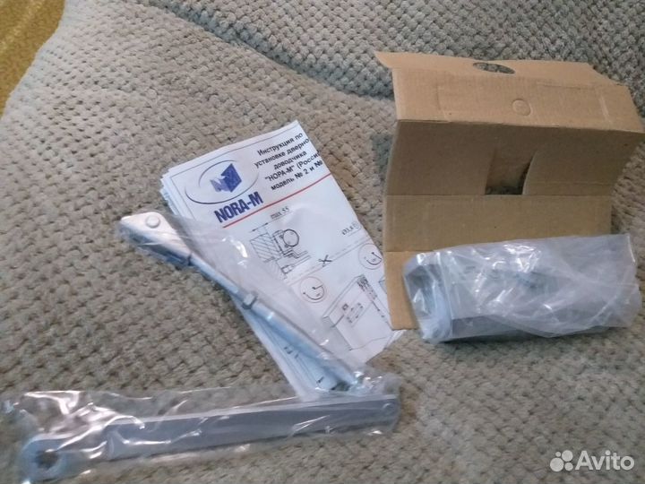 Доводчик дверной nora m до 80 кг