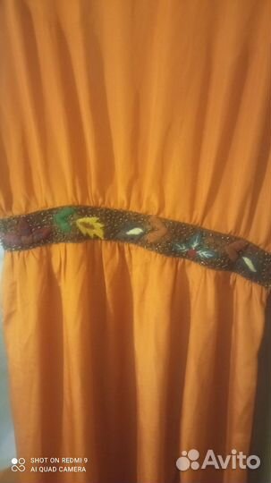 Летнее платье в пол