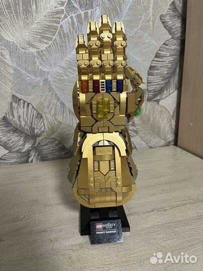 Lego перчатка бесконечности