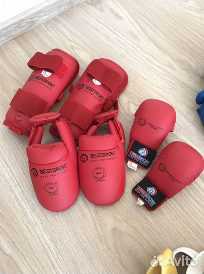 Защита комплект, есть в синем и красном цвете