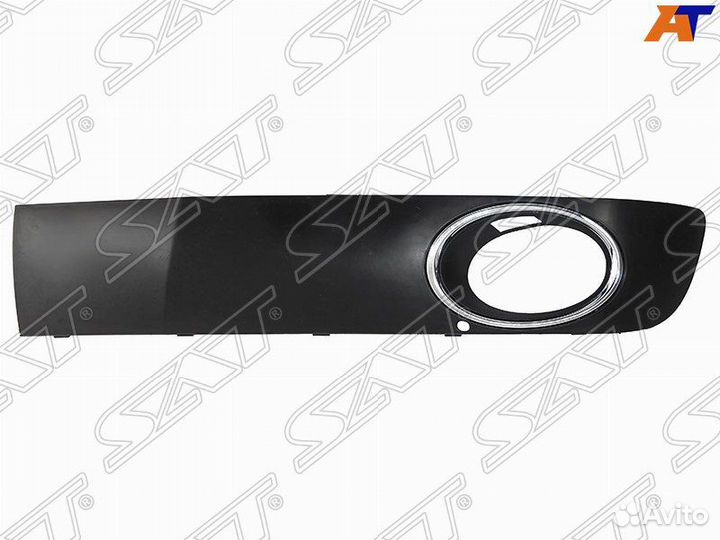 Оправа птф VW transporter T5 10-15 LH с хромом ST