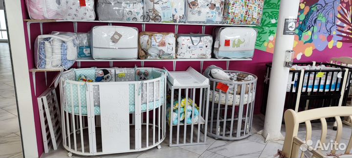 Кроватка детская в наличии. маятник трансформер