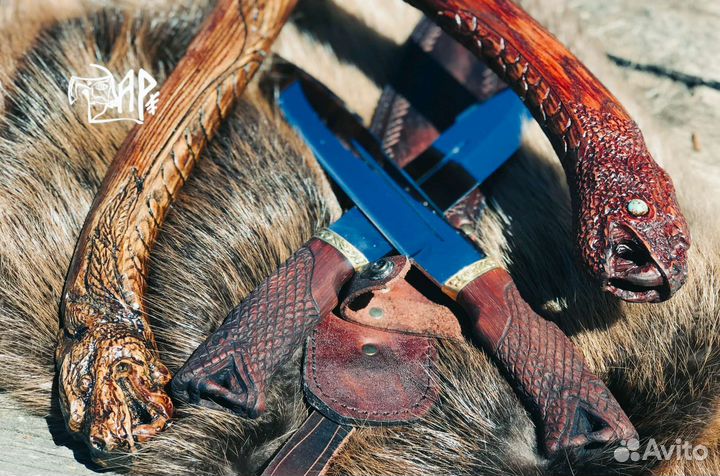 Нож ручной работы