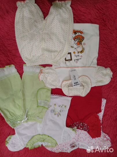 Много новой фирменной одежды от 7 мес.и выше