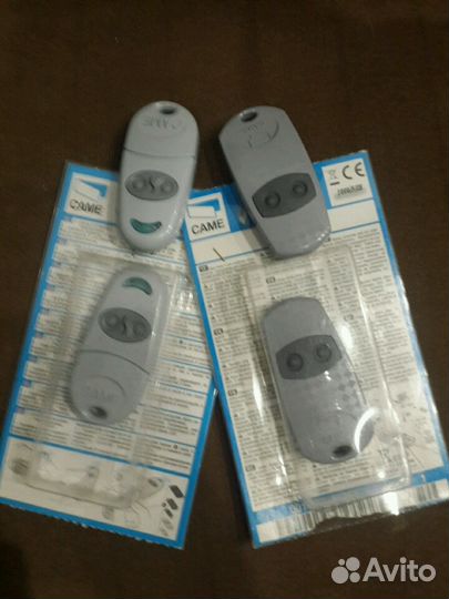 Новые пульты Came. пульт от автоматических ворот