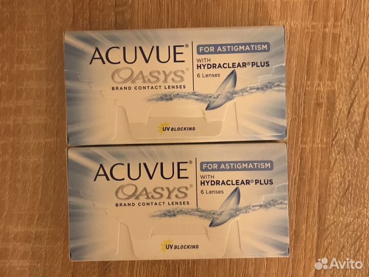 Линзы контактные acuvue