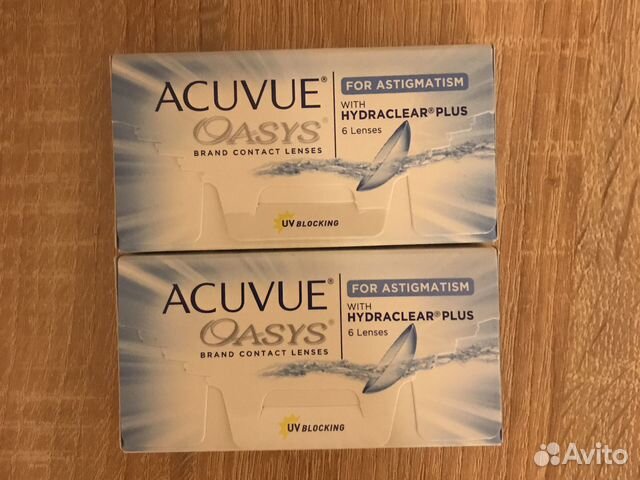 Линзы контактные acuvue