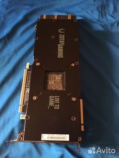 Видеокарта RTX 2080 ti zotac gaming AMP