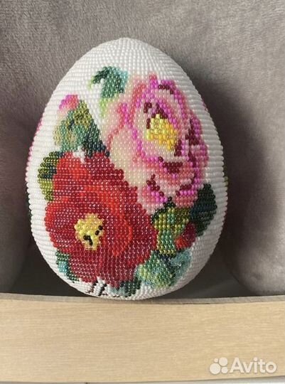 Яйцо из бисера