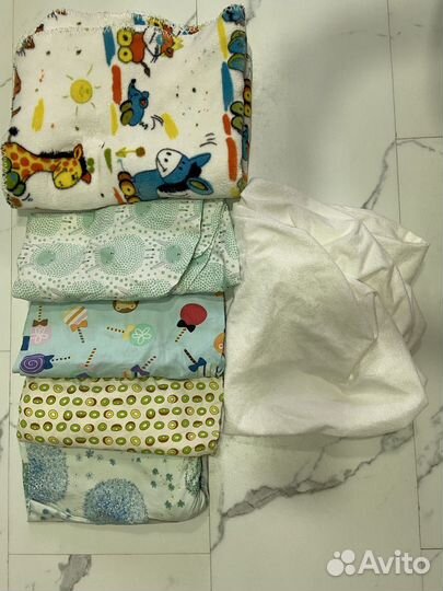 Детская овальная круглая кроватка трансформер