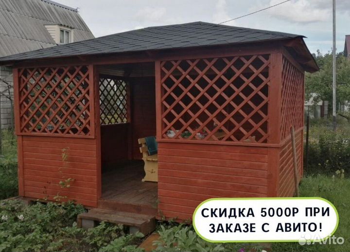 Красивые беседки