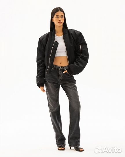 Куртка бомбер женская