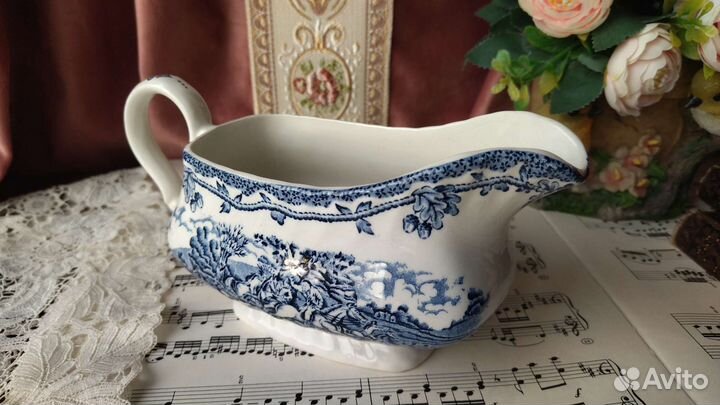 Фарфоровый соусник Сountry life Staffordshire