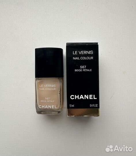 Chanel лак для ногтей 567 beige petale