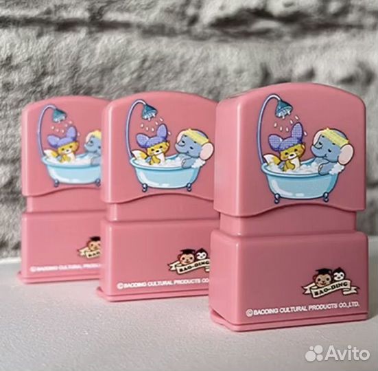 Печати именные для одежды, аксессуаров и пр