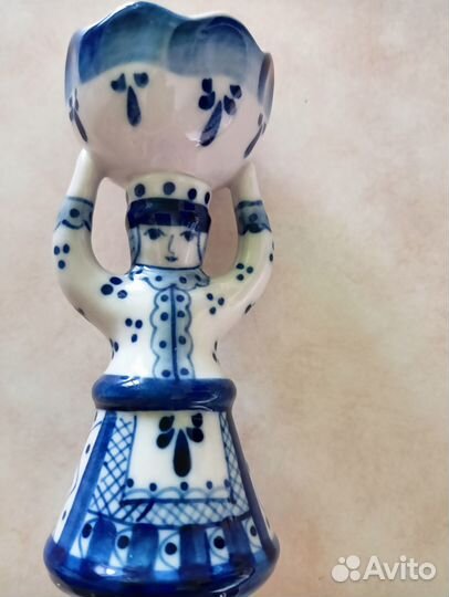 Фарфоровая посуда гжель