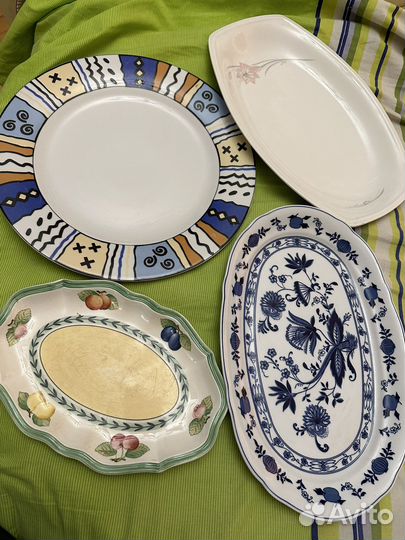 Блюдо.посуда.kahla.Германия.30см.32см.24см