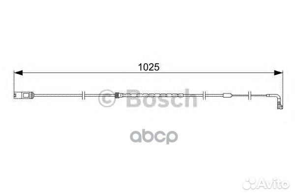 Датчик износа тормозных колодок 1987473026 Bosch