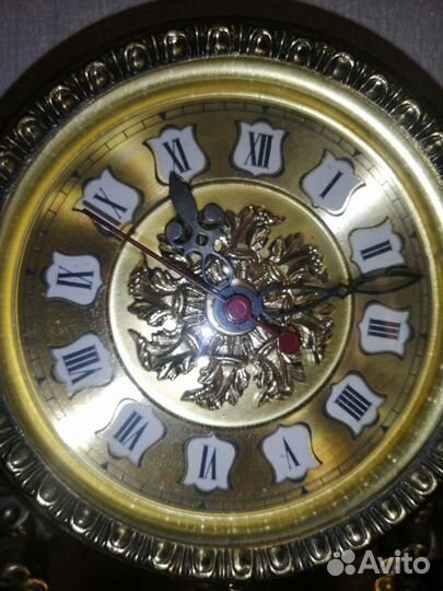 Часы каминные настольные