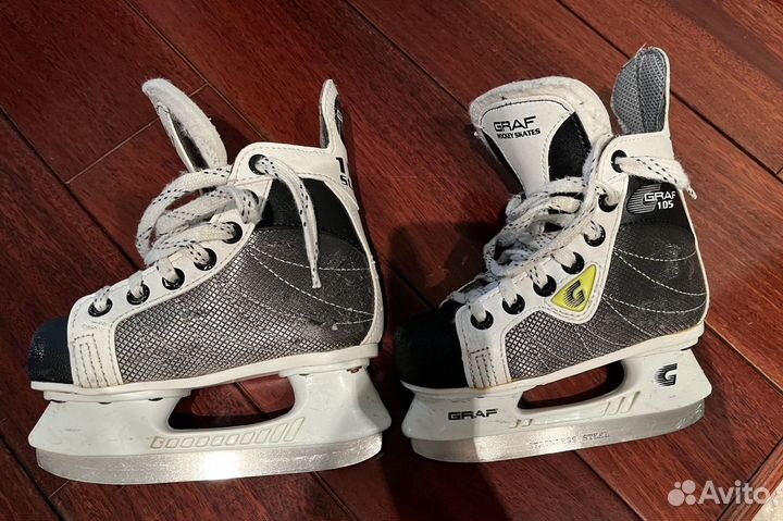 Коньки хоккейные Graf 105 (27 размер)