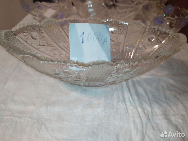 Хрустальная и стеклянная посуда