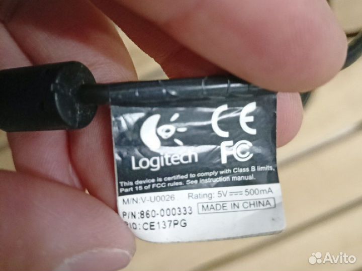 Веб камера Logitech V-U0026 C170