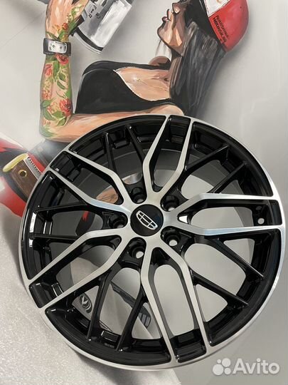 Литые диски r17 5x114.3 hyundai mazda toyota kia h