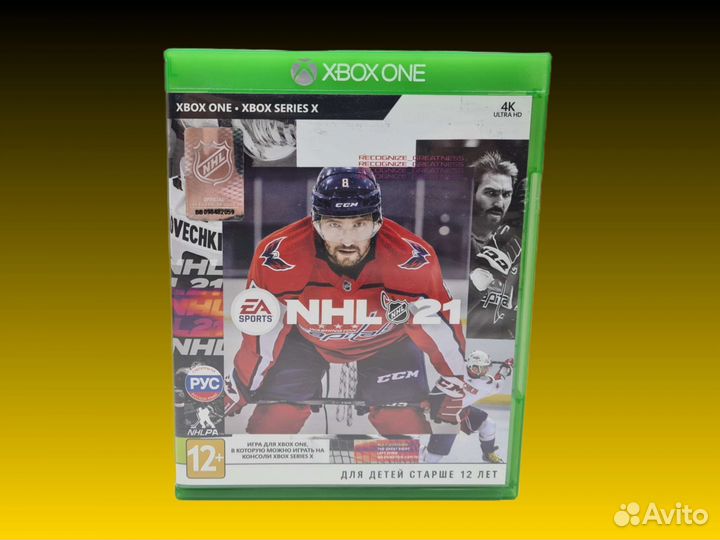 П.4752 Диск Xbox one NHL 21