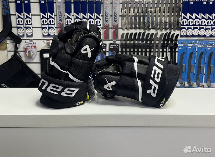 Хоккейные перчатки Bauer Supreme M3