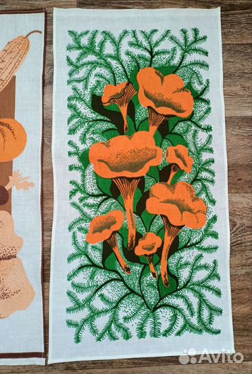 Льняные кухонные полотенца новые