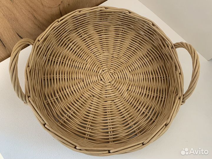 Поднос плетеный, корзина для фруктов