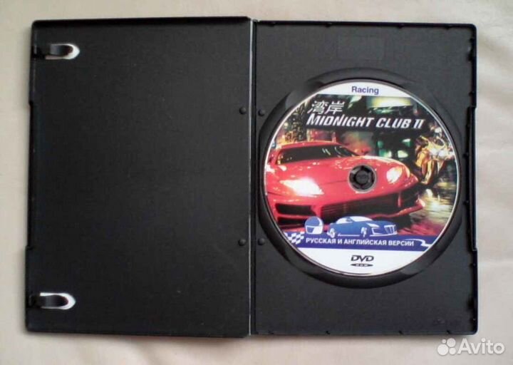 Компьютерная игра «Midnight Club II» на DVD