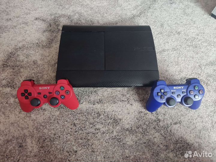 Прошитая PS3 SS 500Gb+54 игры