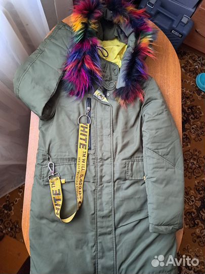 Курта,зимняя для девочки