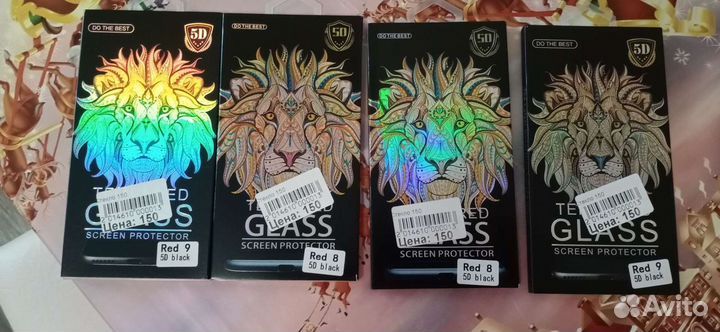 Защитные стекла и чехлы