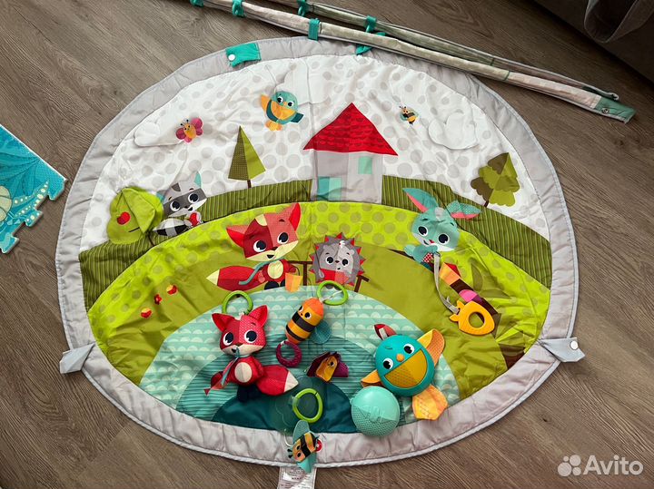 Развивающий коврик tiny love солнечная полянка