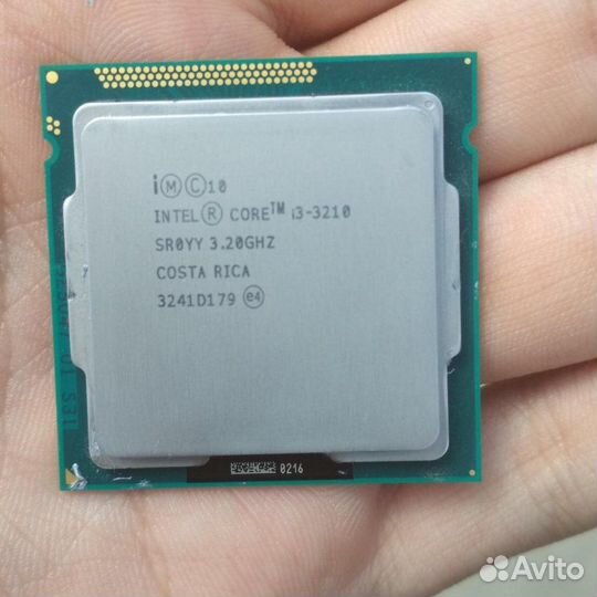 Intel Core i3-3210 Ivy Bridge LGA1155, 2 x 3200 мг