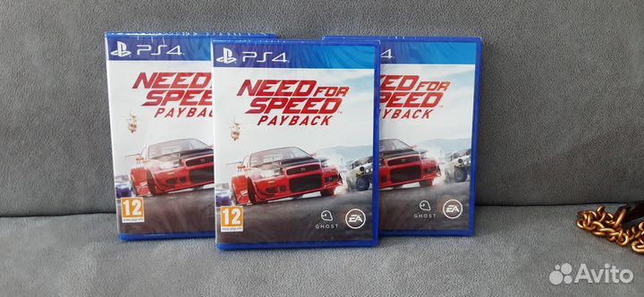 Need For Speed Payback PS4 Диск (Рус.Язык) Новый