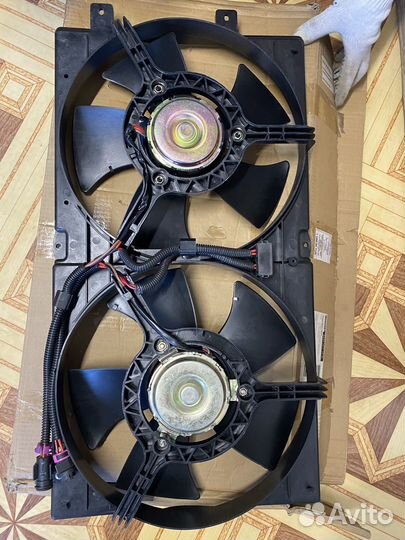 Вентилятор радиатора Chery amulet