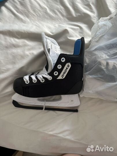 Коньки декатлон новые