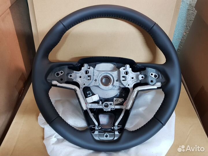 Новый руль кожа с обогревом toyota RAV4 2018+ ориг