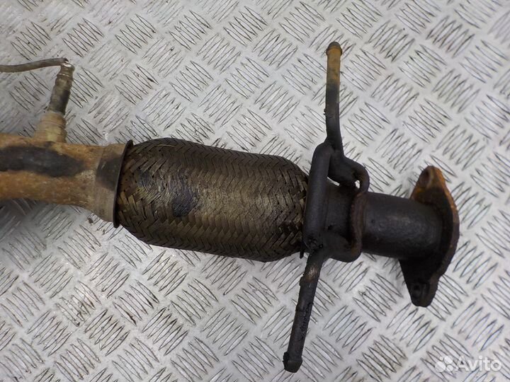 Коллектор выпускной с катализатором на Mazda 3