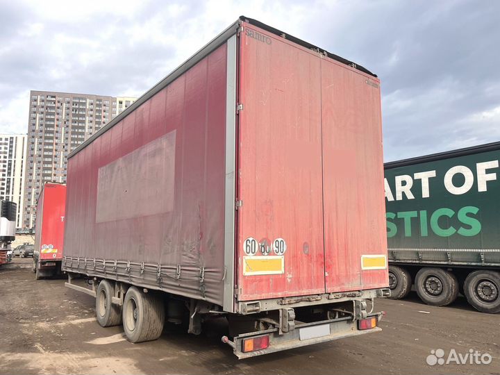 Полуприцеп шторный Samro S338FH, 2003