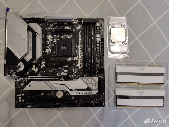 Комплект материнская плата, процессор и озу