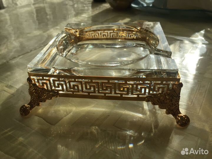 Хрустальная пепельница