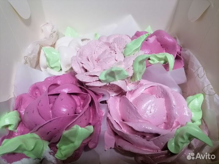 Зефирные цветы