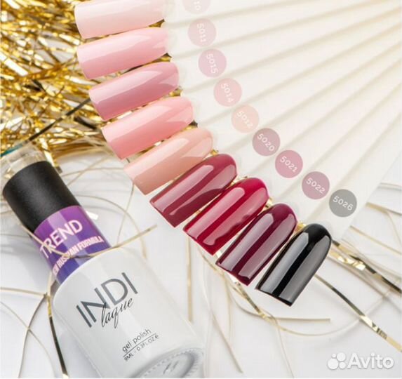 Гель-лак для ногтей / indi laque Trend 9 мл runail